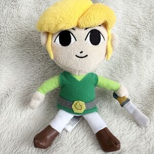 The Legend of Zelda Phantom Hourglass Link 7" Plush Nintendo 2007  Stuffed Toy